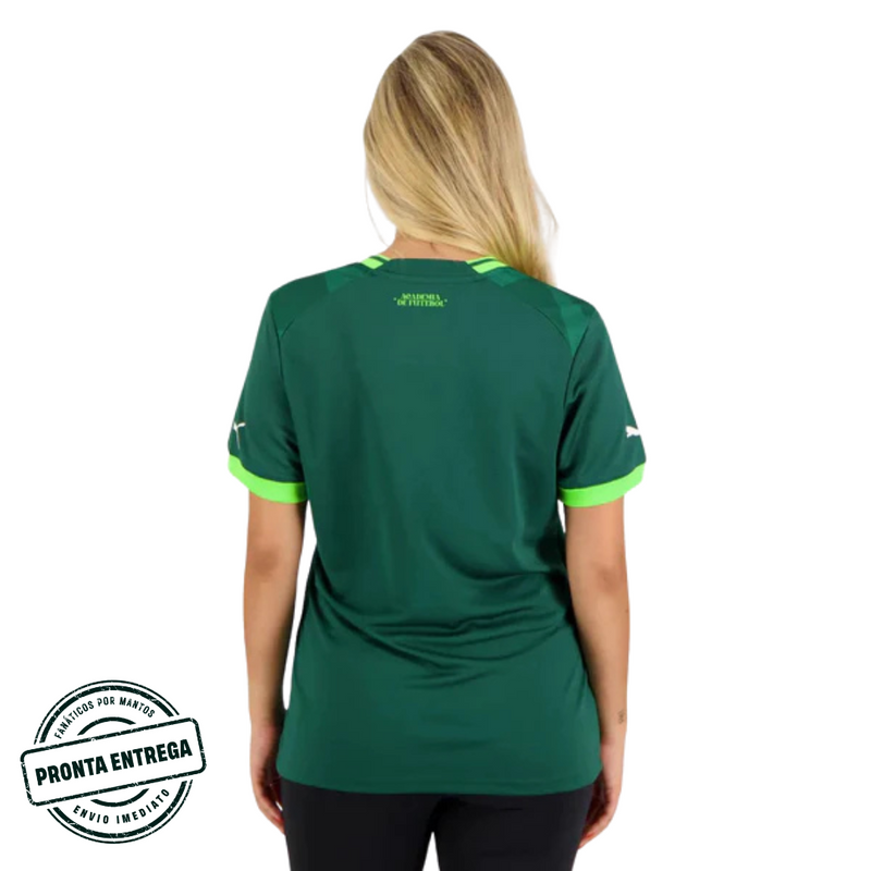 [P.E] Camisa Feminina Palmeiras Home 2023/24 (P-COM PATCH)