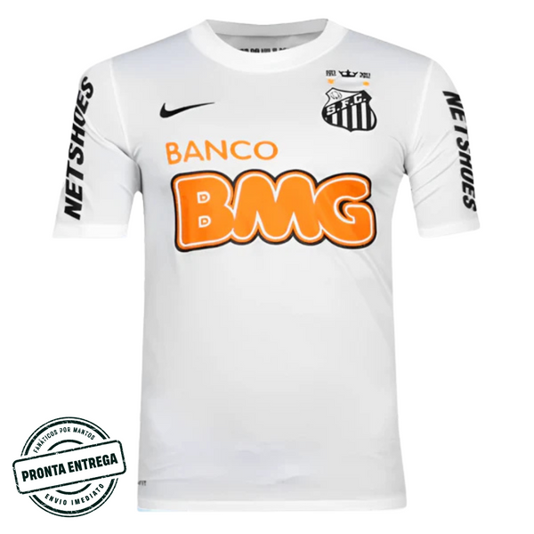 [P.E] Camisa Santos Retrô 2011 Home (P)